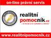 Nabízíme Vám rychlý, bezpečný a levný právní servis on-line. Více na www.realitnipomocnik.cz
