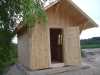 Dřevěný zahradní domek - chatka.