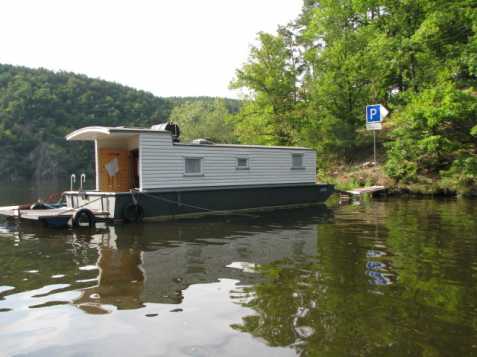 Plovoucí chata - Hausboat - SLAPY